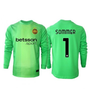 Inter Milan Yann Sommer #1 Målmand Tredjetrøje 2025-26 Langærmet